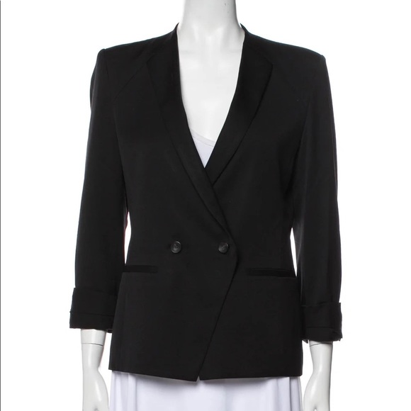 Helmut Lang | Laine Facon Smoking Blazer - Picture 1 of 13